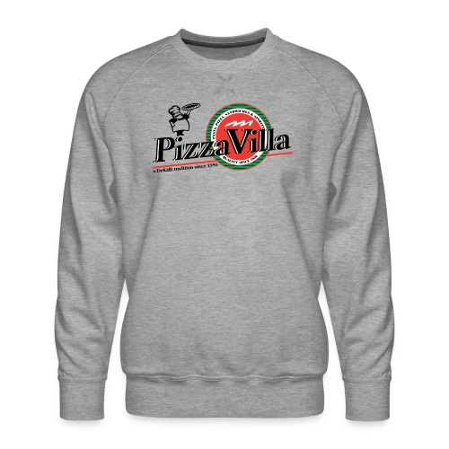 Pizza Villa logo - Men's Premium Sweatshirt