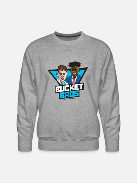 Bucket Bros! - Men's Premium Sweatshirt - heather grey