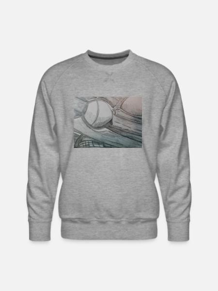 Connection - Men's Premium Sweatshirt - heather grey
