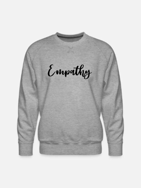 EMPATHY - Men's Premium Sweatshirt - heather grey
