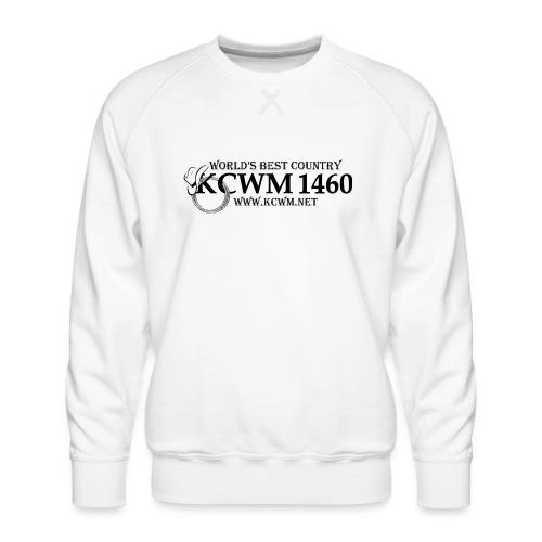 KCWM Logo - Men's Premium Sweatshirt
