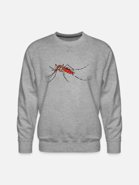 mosquito - Men's Premium Sweatshirt - heather grey