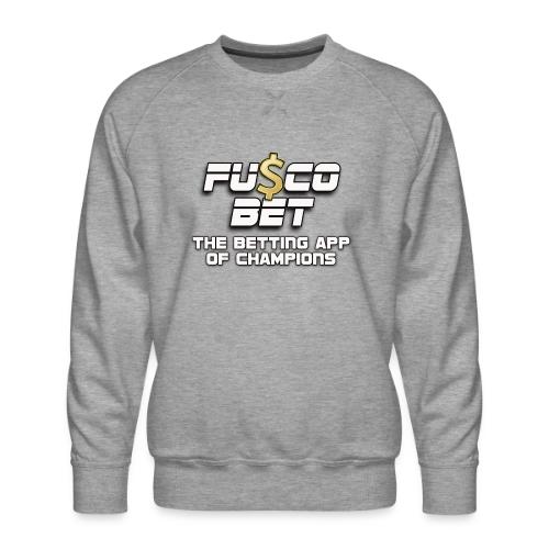Official FuscoBet Logo - Men's Premium Sweatshirt