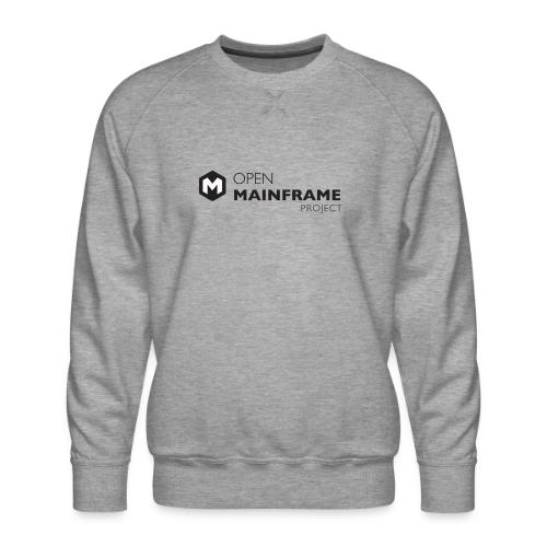 Open Mainframe Project - Black Logo - Men's Premium Sweatshirt