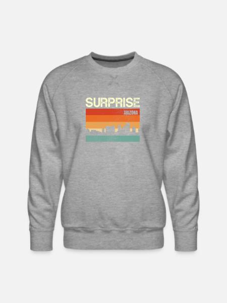 Surprise - Men's Premium Sweatshirt - heather grey