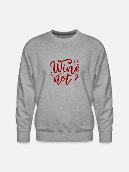 Quotes - Men's Premium Sweatshirt - heather grey