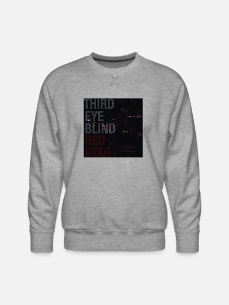 Red Star - Men's Premium Sweatshirt - heather grey