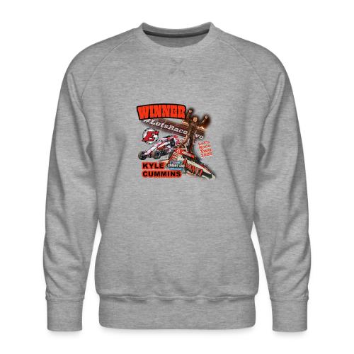 Kyle Cummins #LetsRaceTwo Winner - Men's Premium Sweatshirt