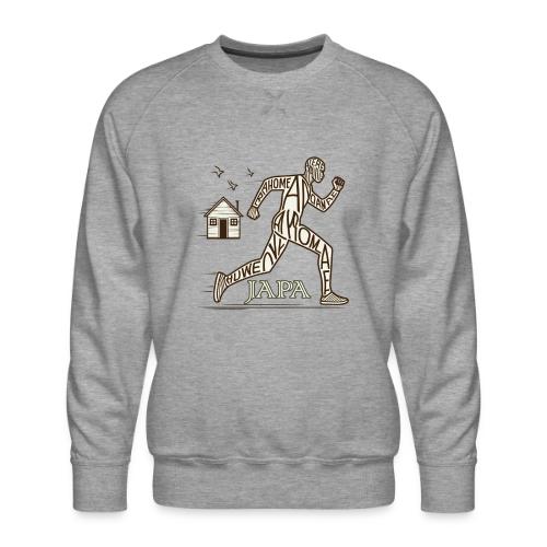 Japa - Yoruba which means To Leave or Run Away - Men's Premium Sweatshirt