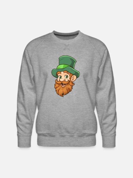 Saint Patrick - Men's Premium Sweatshirt - heather grey