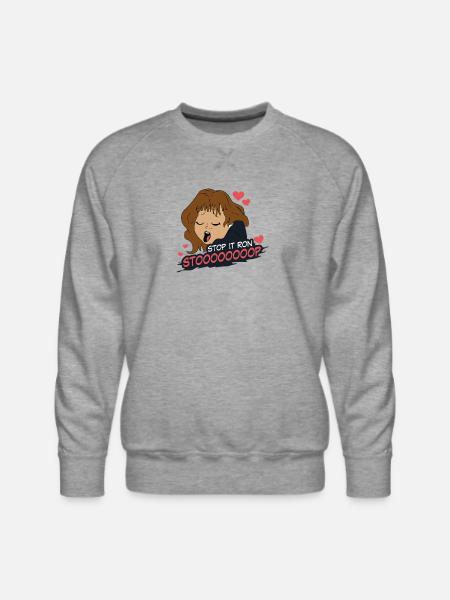 Stop It Ron - Men's Premium Sweatshirt - heather grey