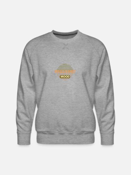 weekend mood - Men's Premium Sweatshirt - heather grey