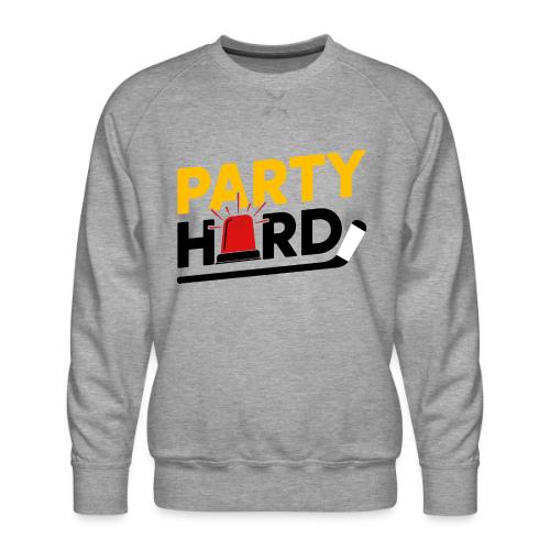 Party Hard on Light - Men's Premium Sweatshirt
