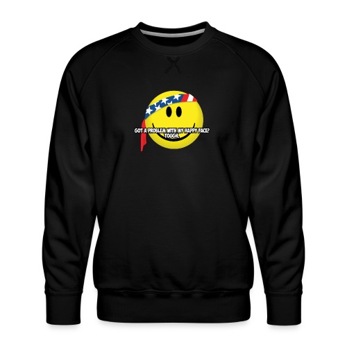 Happy Face USA - Men's Premium Sweatshirt
