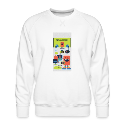 iphone5screenbots - Men's Premium Sweatshirt