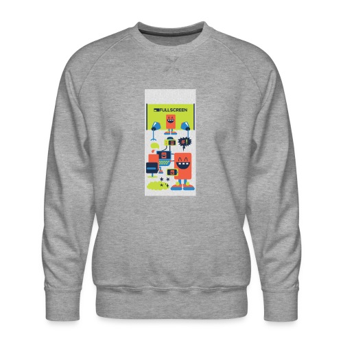iphone5screenbots - Men's Premium Sweatshirt