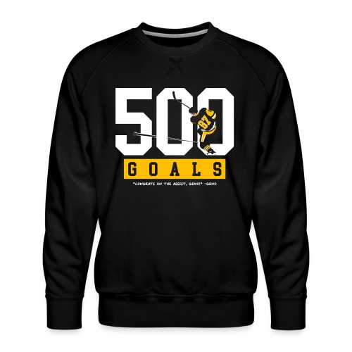 500 Goals (Geno's Version) - Men's Premium Sweatshirt