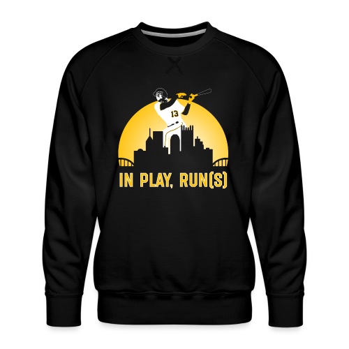 In Play, Run(s) - Men's Premium Sweatshirt