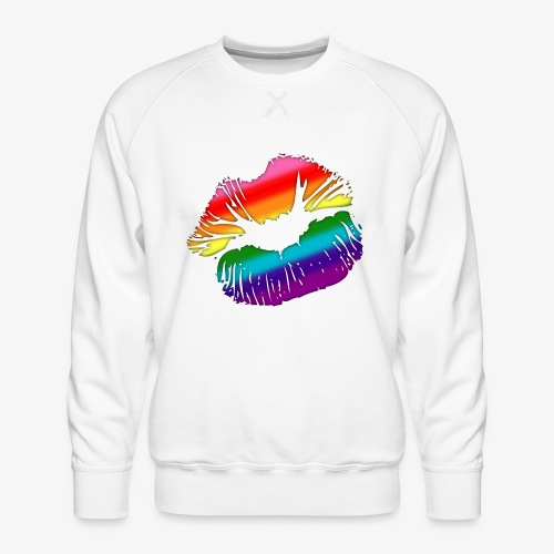 Original Gilbert Baker LGBTQ Love Rainbow Pride - Men's Premium Sweatshirt
