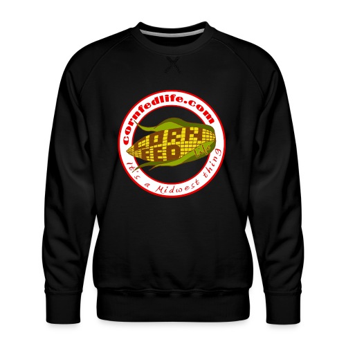 Corn Fed Circle - Men's Premium Sweatshirt