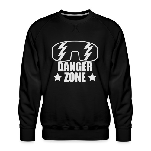 dangerzone_forblack - Men's Premium Sweatshirt