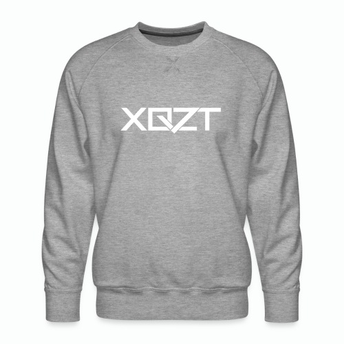 #XQZT Logo Snow White - Men's Premium Sweatshirt