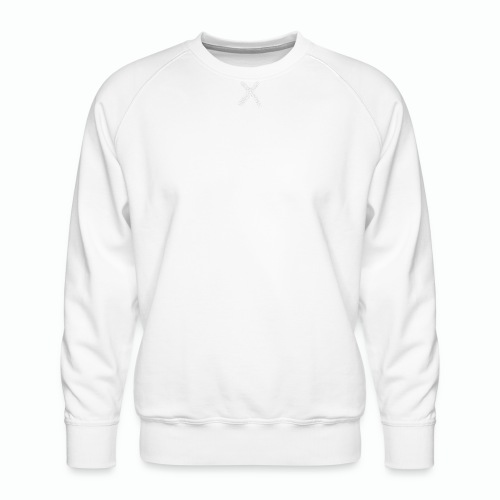 xqzt logotee white png - Men's Premium Sweatshirt