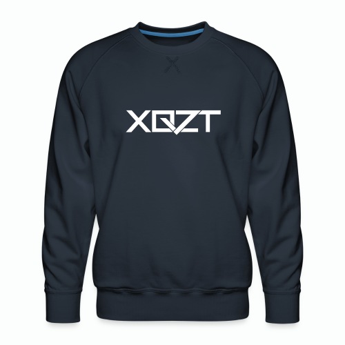 xqzt logotee white png - Men's Premium Sweatshirt