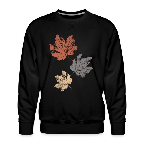 Leaves Foliage Fall Leaf - Men's Premium Sweatshirt