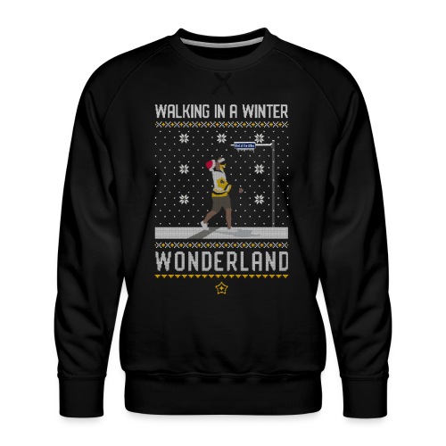 2018_Walking Winter Wonde - Men's Premium Sweatshirt