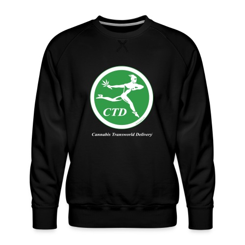 Cannabis Transworld Delivery - Green-White - Men's Premium Sweatshirt