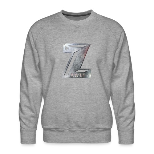 Zawles - metal logo - Men's Premium Sweatshirt
