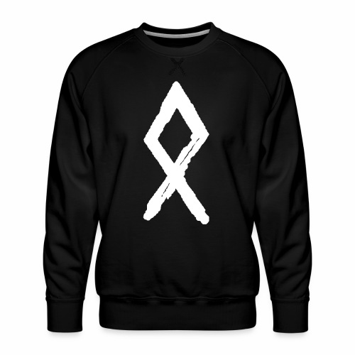 Elder Futhark Rune - Letter O - Men's Premium Sweatshirt