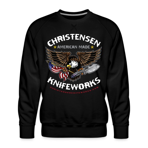 christense eagle nobkg - Men's Premium Sweatshirt
