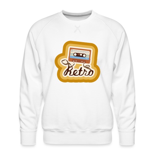 Retro-Cassette - Men's Premium Sweatshirt