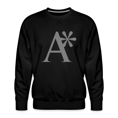 A* logo - Men's Premium Sweatshirt