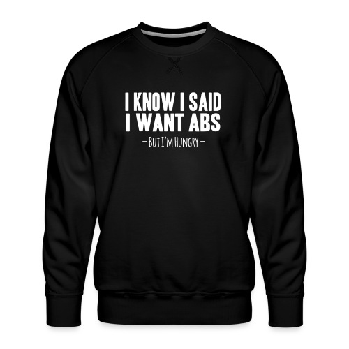 Funny Fitness - Men's Premium Sweatshirt