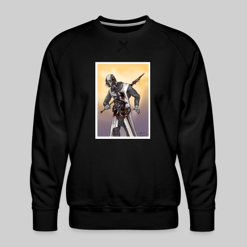 Zombie Crusader - Men's Premium Sweatshirt