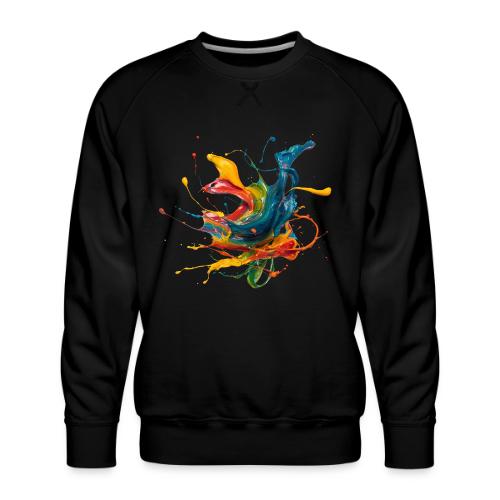 Chromatic Flow - Men's Premium Sweatshirt