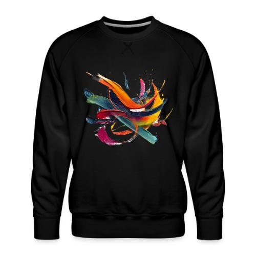 Colorful Waves - Men's Premium Sweatshirt