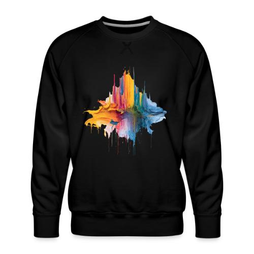 Impasto Spectrum - Men's Premium Sweatshirt