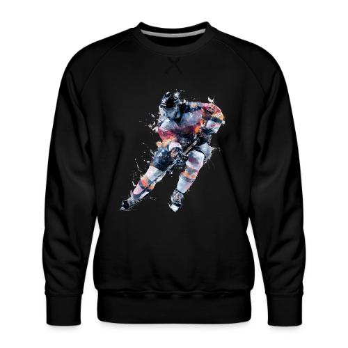 Hockey: Frozen Motion - Men's Premium Sweatshirt