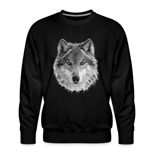 Frost-Eyed Alpha - Men's Premium Sweatshirt