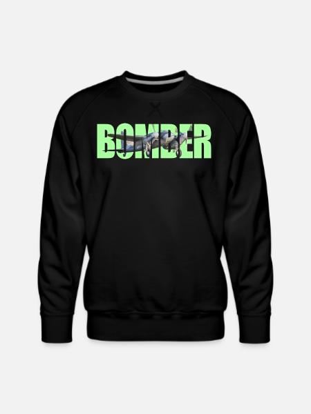 Bomber DH.98 Mosquito - Men's Premium Sweatshirt - black