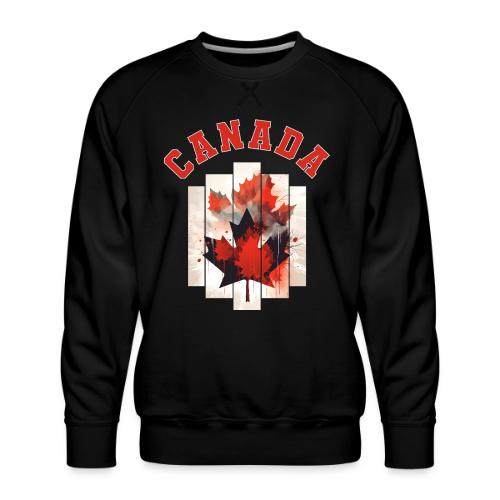 Heart of Canada Art - Men's Premium Sweatshirt