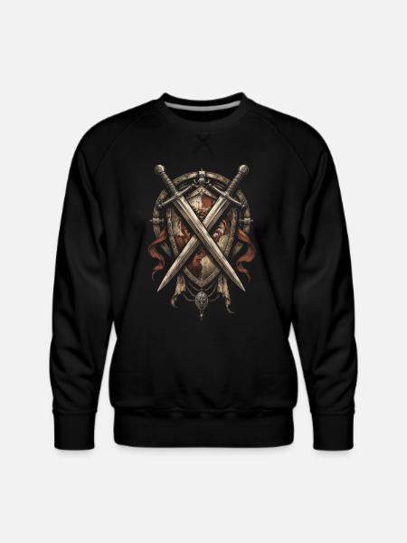 Ren Faire Medieval - Men's Premium Sweatshirt - black