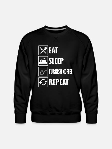 Turkish Coffee - Men's Premium Sweatshirt - black