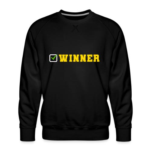 Crowned to Win - Men's Premium Sweatshirt