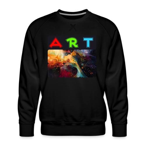 Waves of Art - Men's Premium Sweatshirt