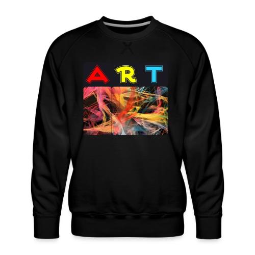 Chaotic Threads of Art - Men's Premium Sweatshirt
